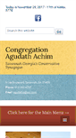 Mobile Screenshot of agudath-achim.com